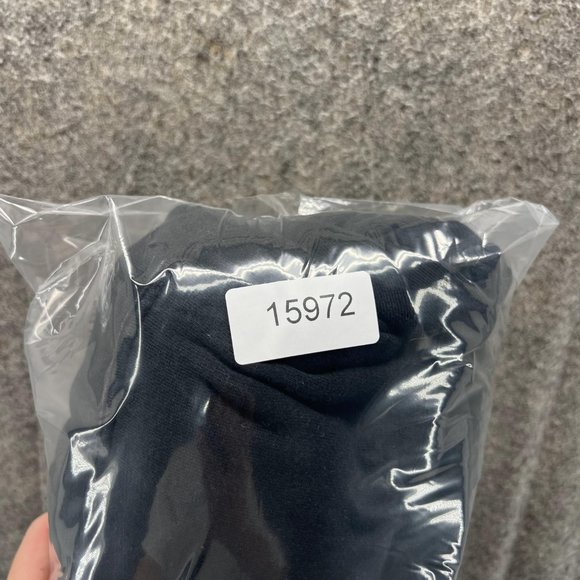 Vans Sweater Women Small Ladies Black White Hoodie Pullover Drawstring Cropped - Picture 13 of 13